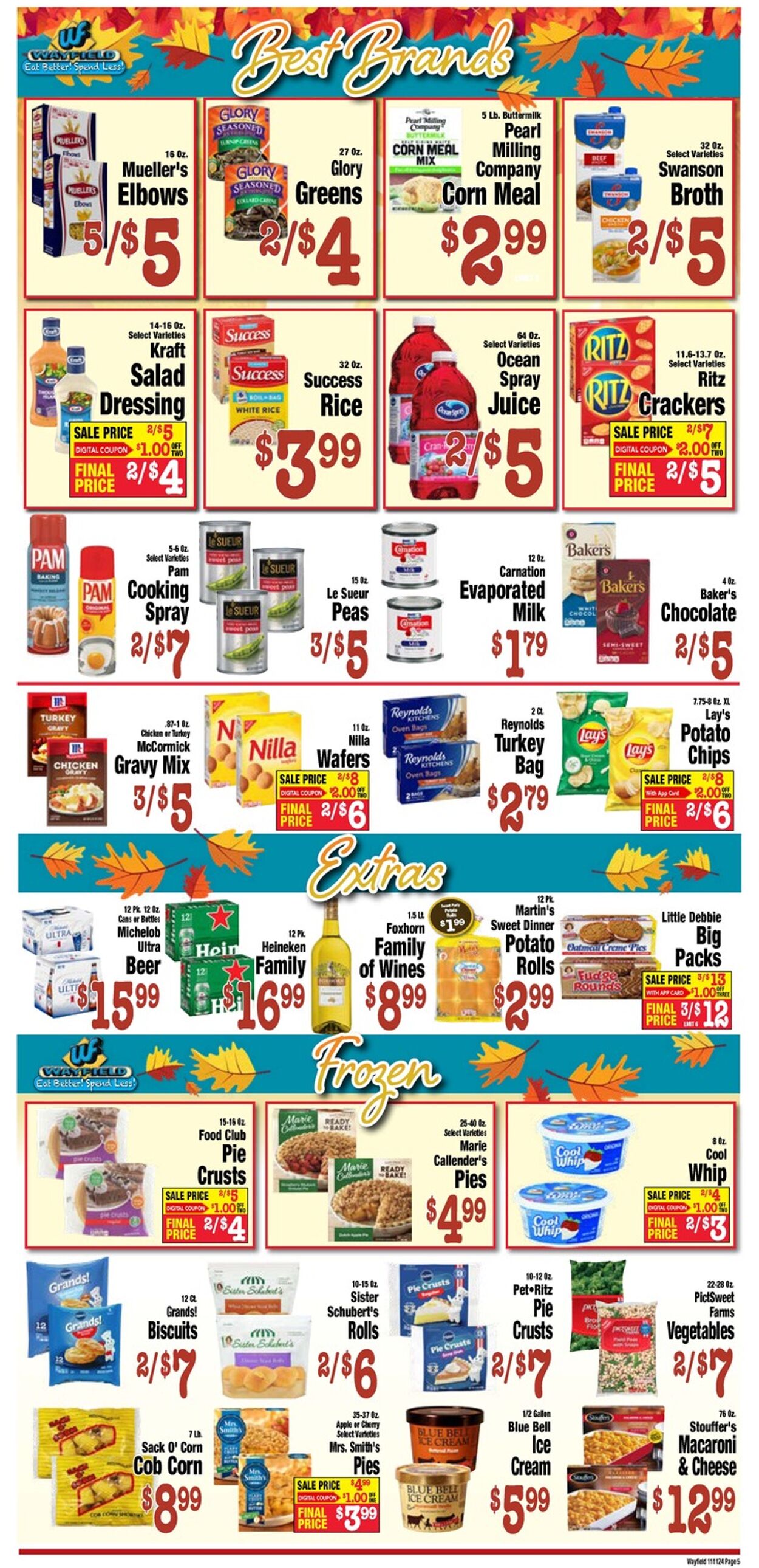 Weekly ad Wayfield 11/11/2024 - 12/01/2024