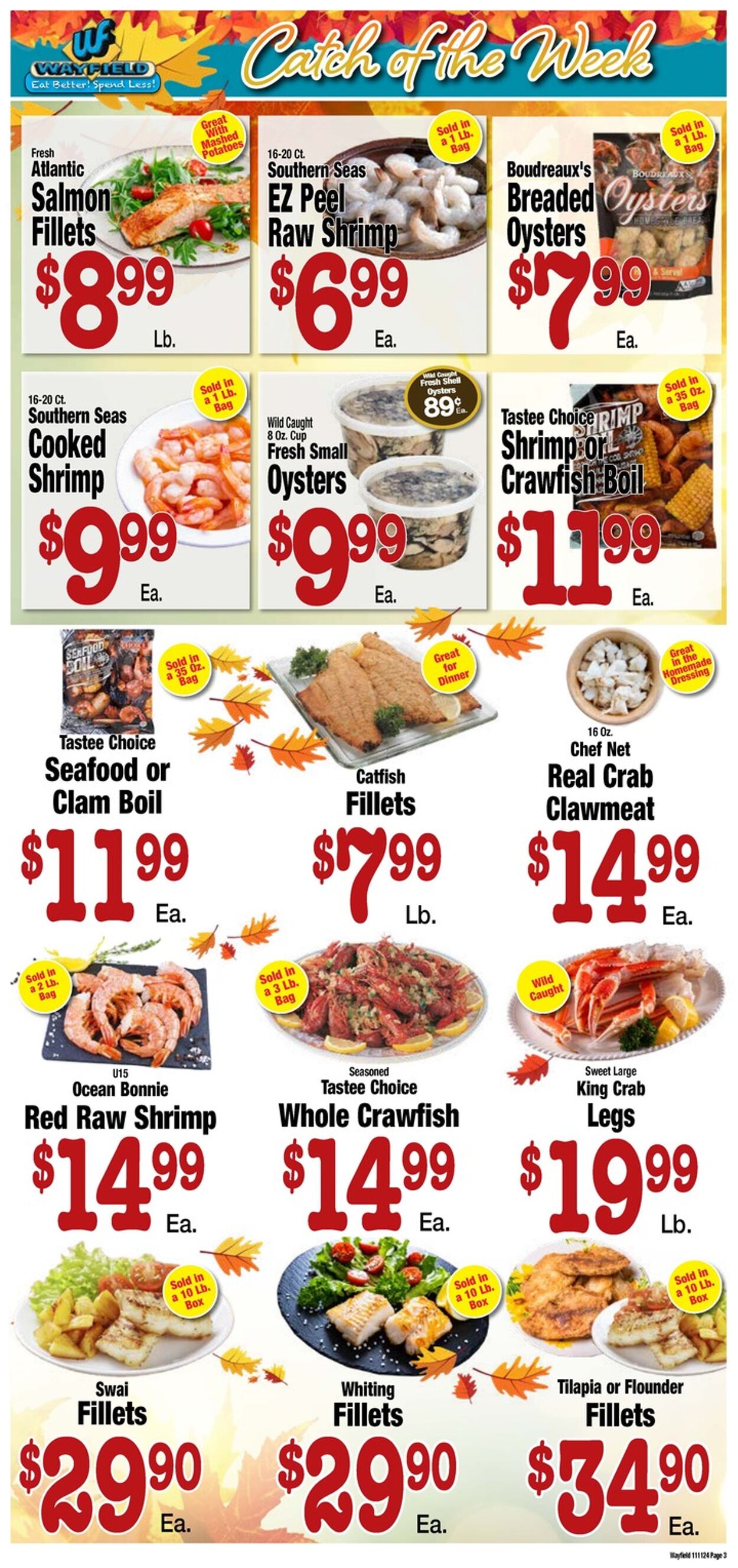 Weekly ad Wayfield 11/11/2024 - 12/01/2024