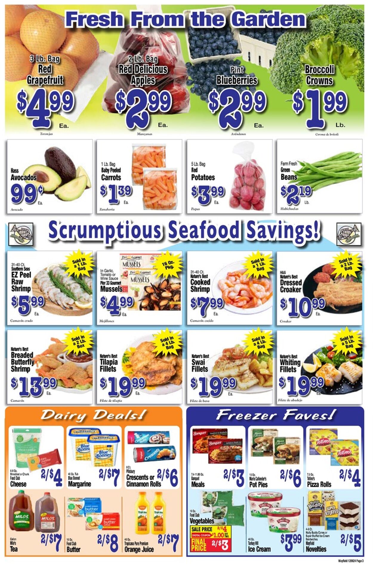 Weekly ad Wayfield 12/09/2024 - 12/15/2024