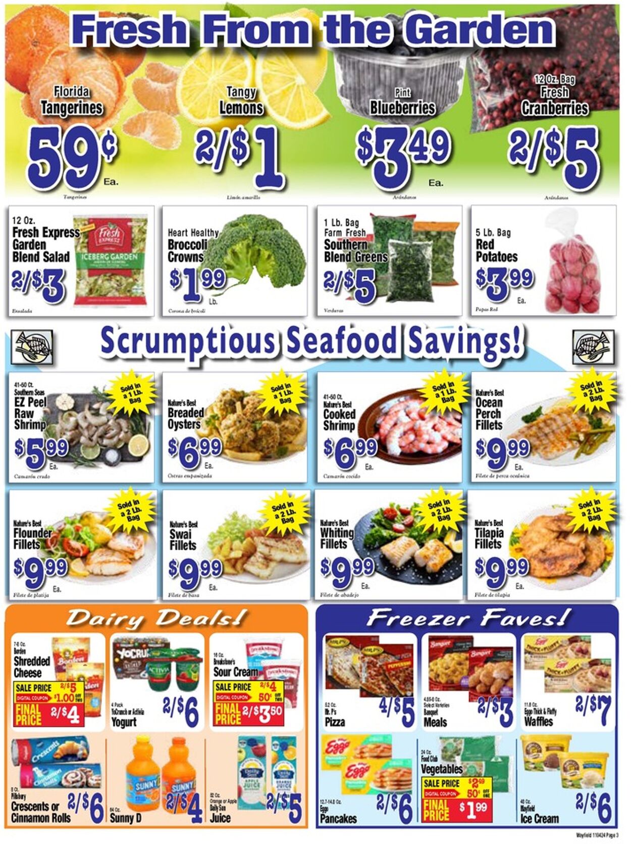 Weekly ad Wayfield 11/04/2024 - 11/10/2024