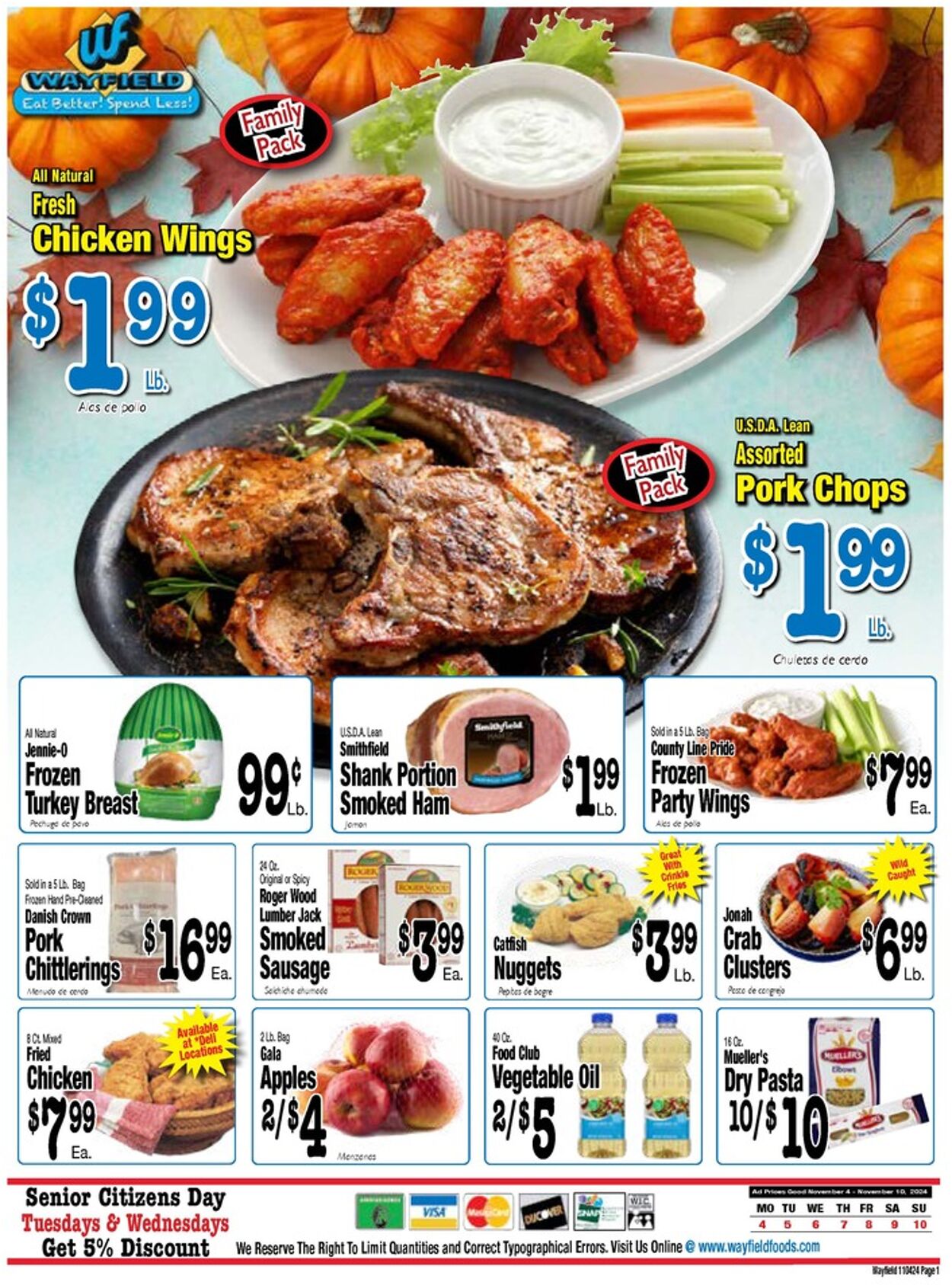 Weekly ad Wayfield 11/04/2024 - 11/10/2024