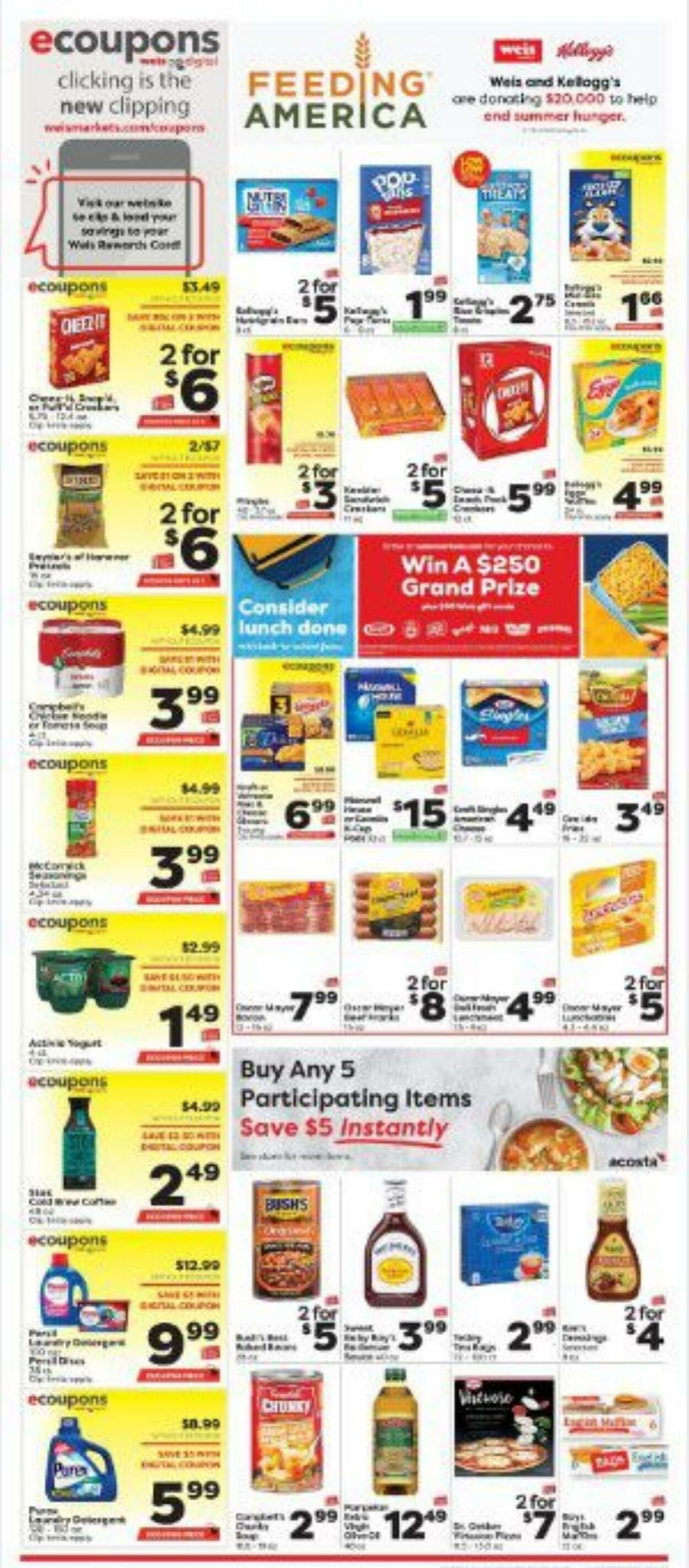 Weekly ad Weis 08/25/2022 - 10/05/2022