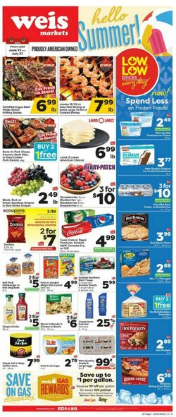 Weekly ad Weis 06/23/2022-07/27/2022