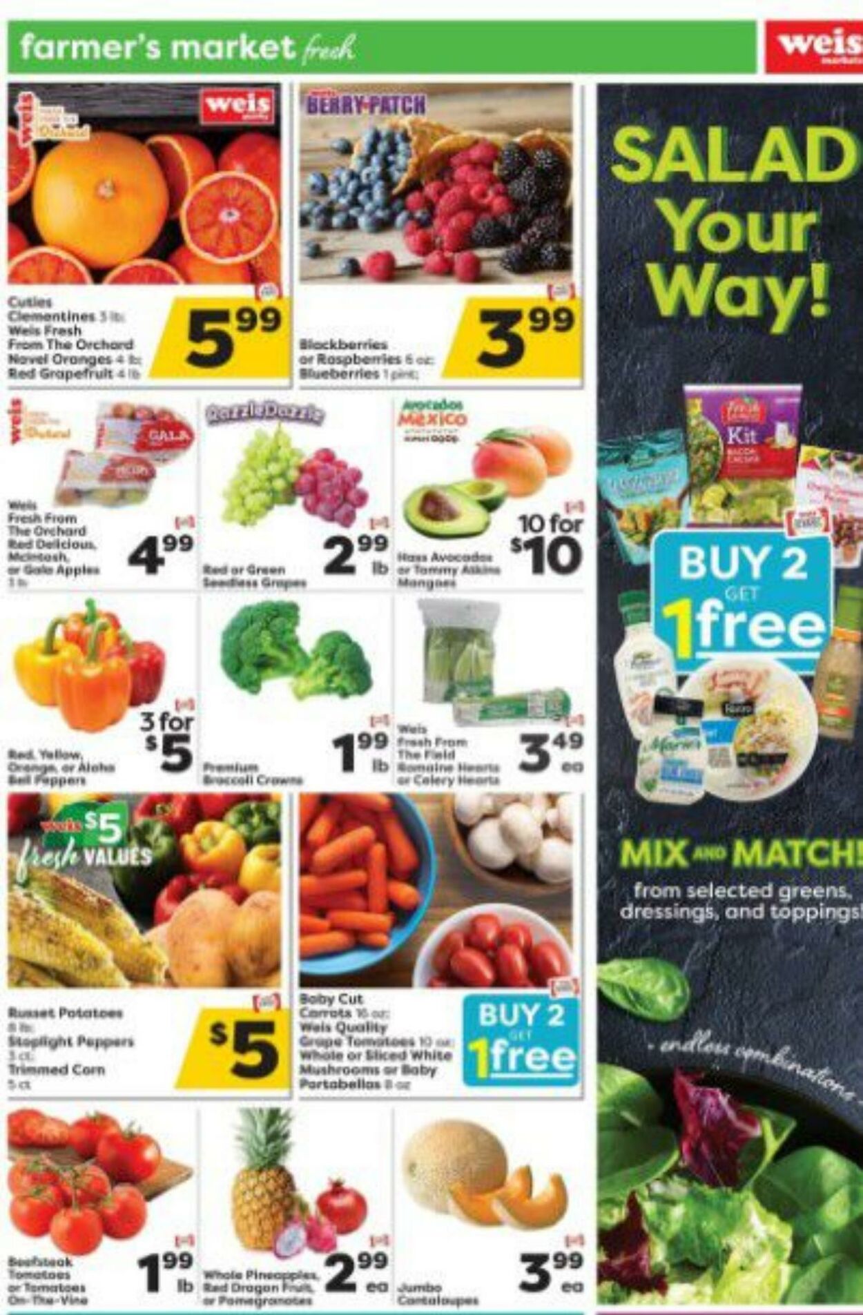 Weekly ad Weis 01/05/2023 - 02/01/2023