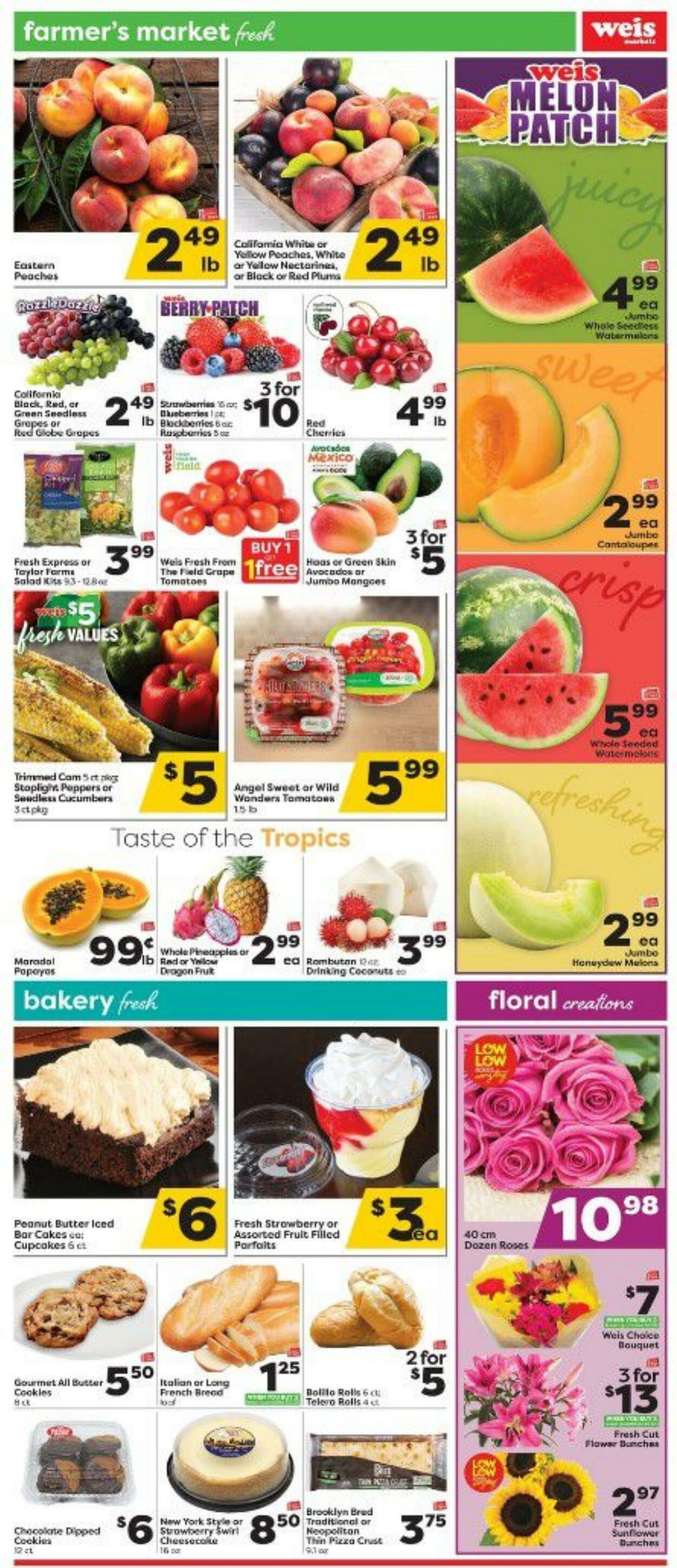 Weekly ad Weis 07/28/2022 - 08/24/2022