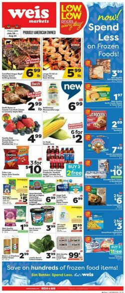 Weekly ad Weis 07/28/2022-08/24/2022