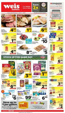 Weekly ad Weis 02/02/2023-03/01/2023