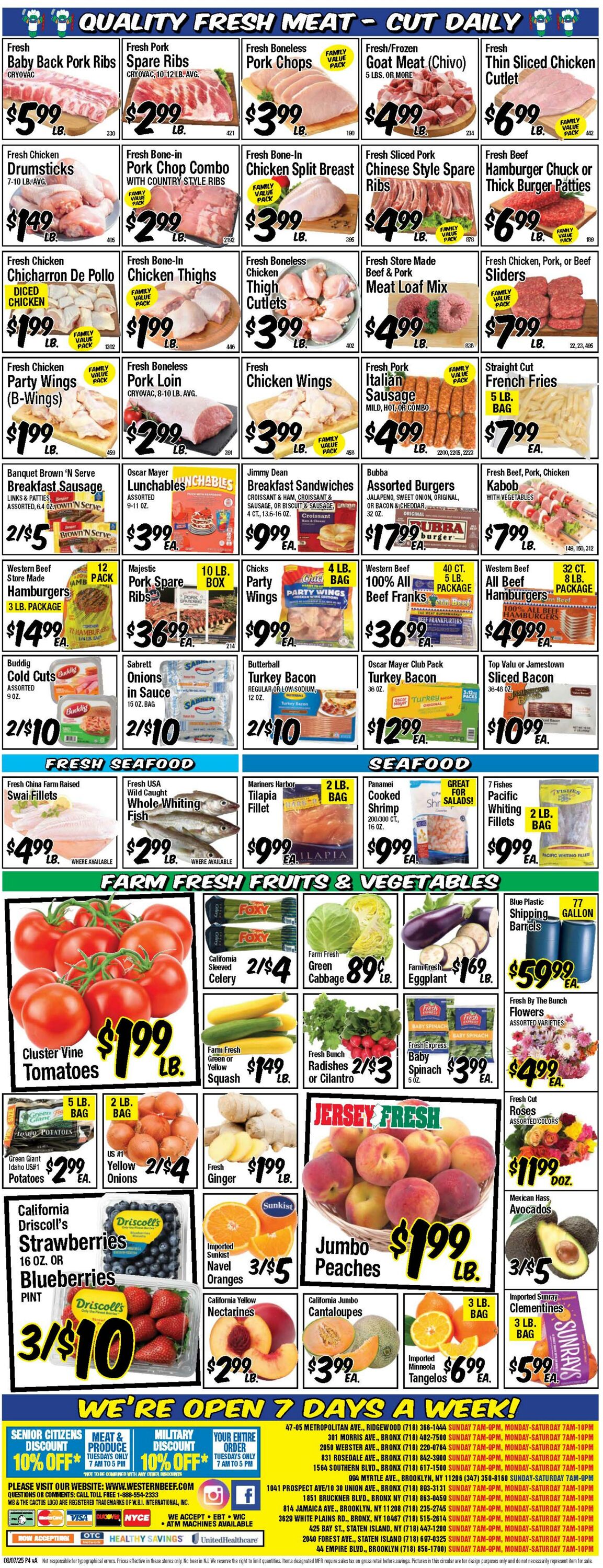 Weekly ad Western Beef 08/14/2025 - 08/20/2025