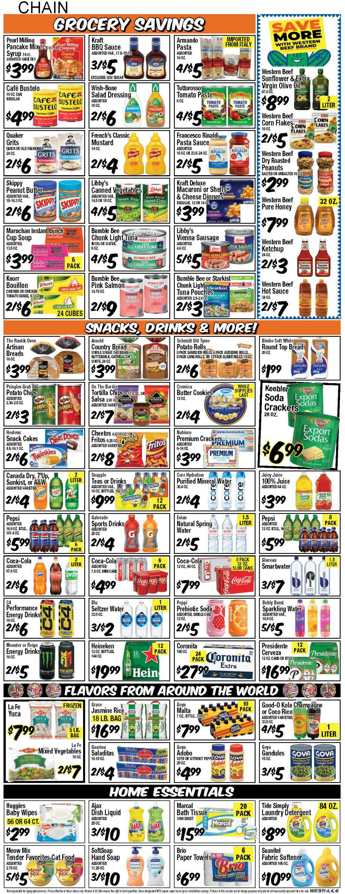 Weekly ad Western Beef 08/14/2025 - 08/20/2025