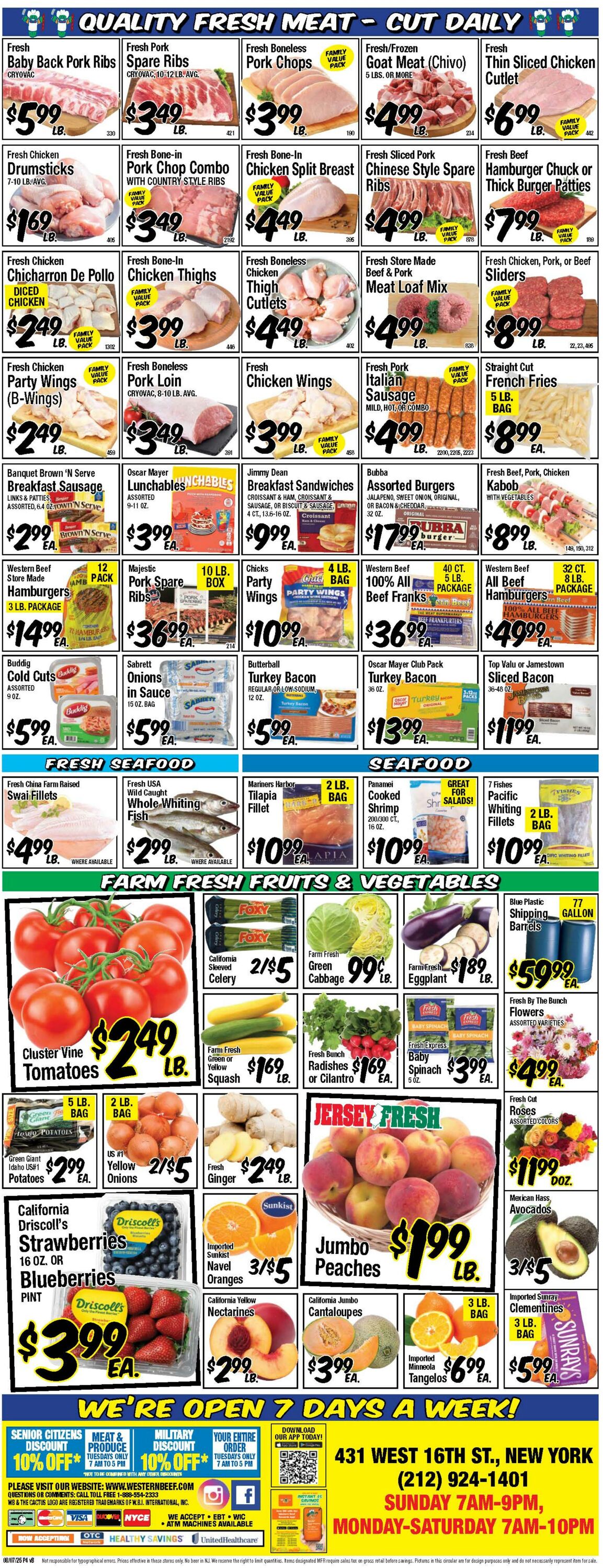 Weekly ad Western Beef 08/14/2025 - 08/20/2025