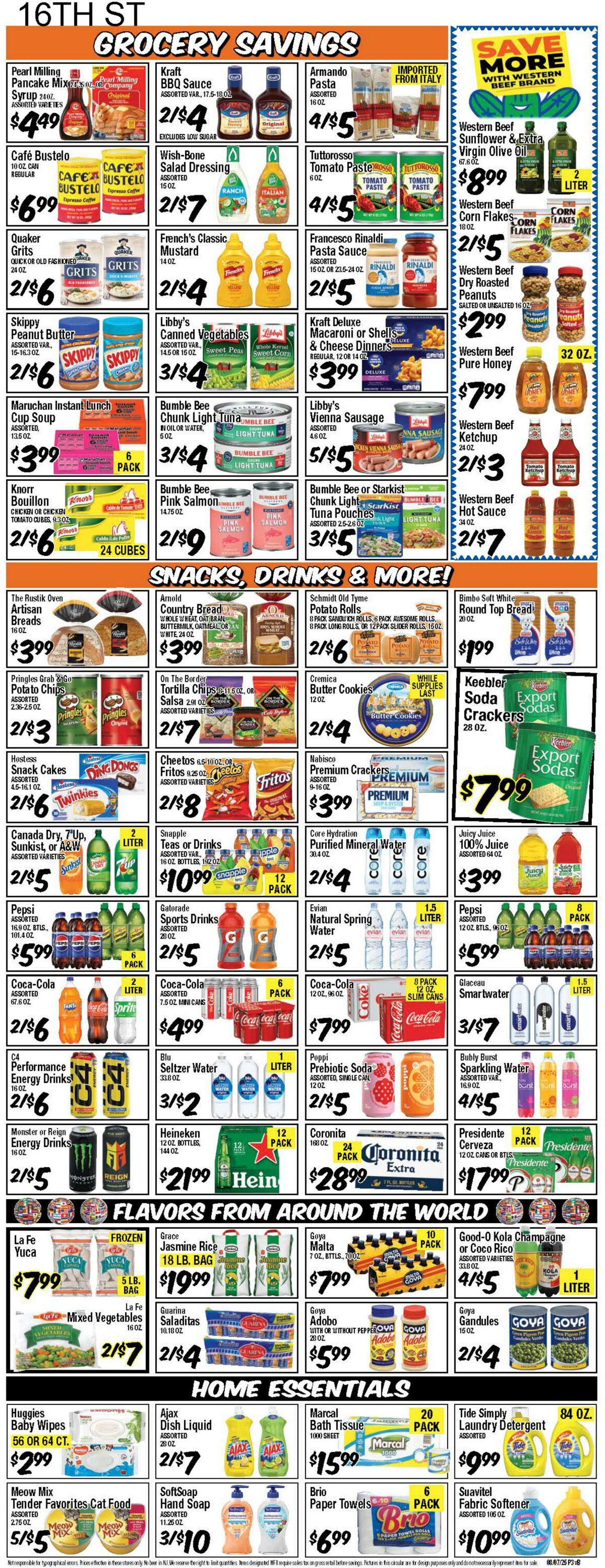 Weekly ad Western Beef 08/14/2025 - 08/20/2025