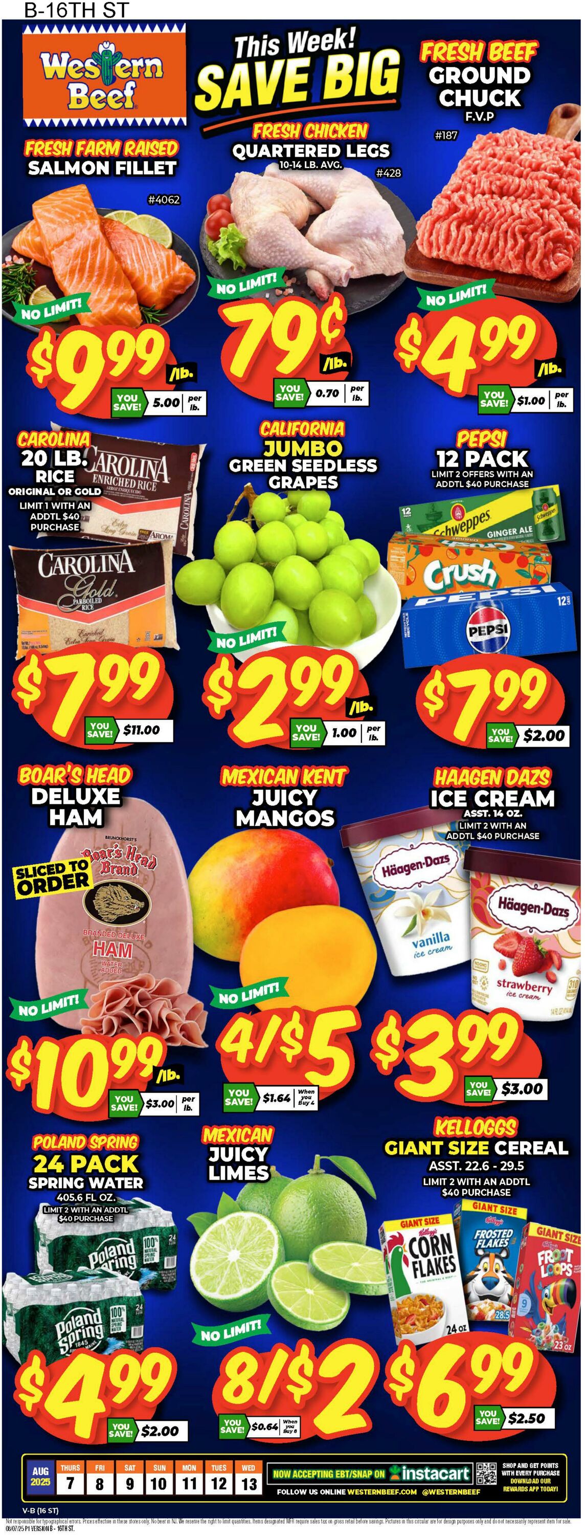 Weekly ad Western Beef 08/14/2025 - 08/20/2025