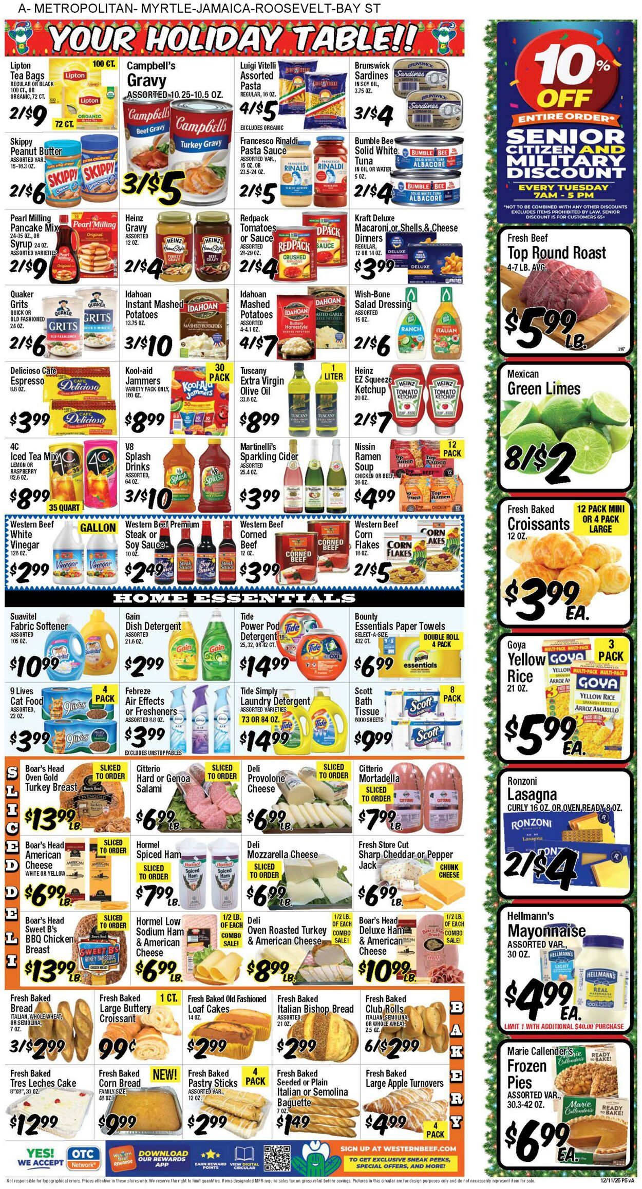Weekly ad Western Beef 12/18/2025 - 12/24/2025