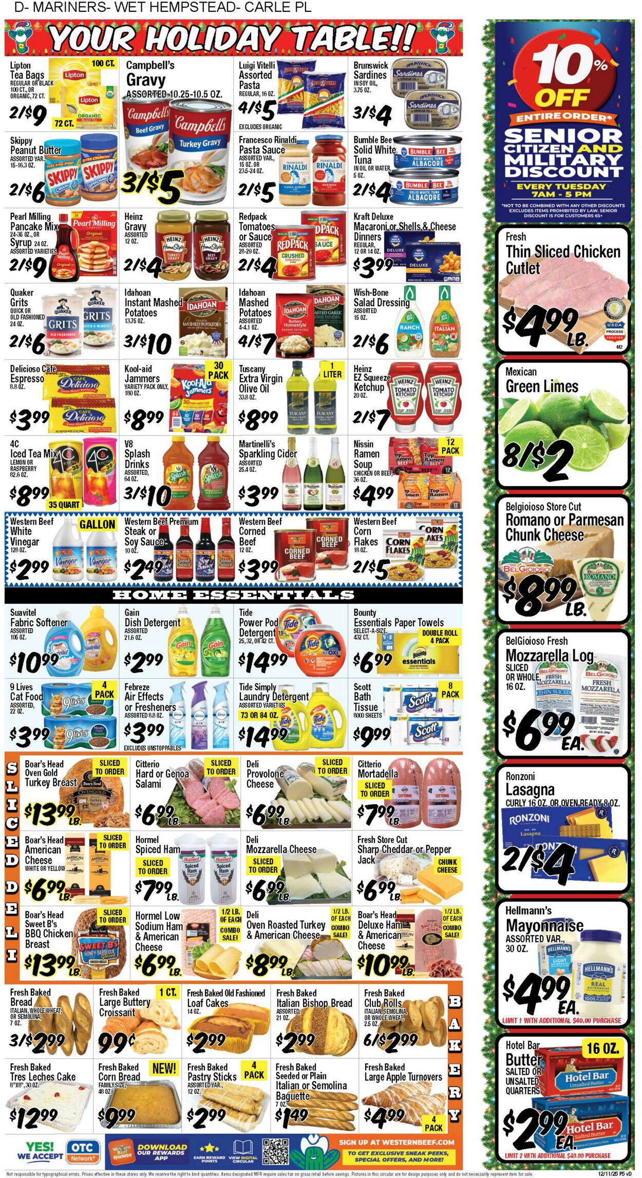 Weekly ad Western Beef 12/18/2025 - 12/24/2025