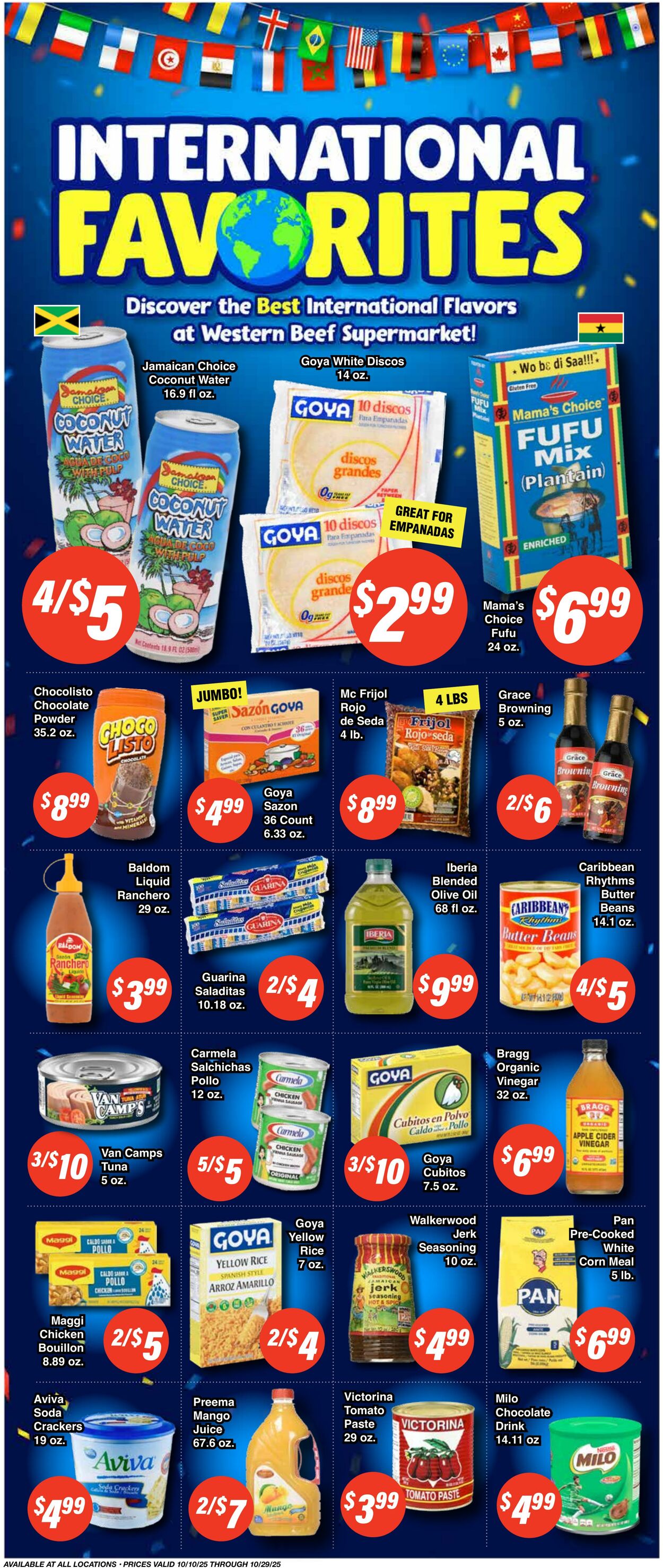 Weekly ad Western Beef 10/09/2025 - 10/15/2025