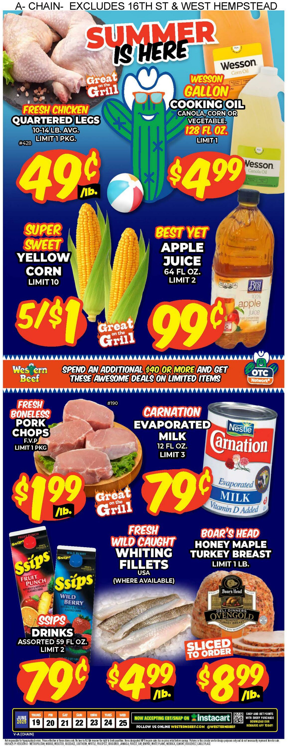 Weekly ad Western Beef 06/19/2025 - 06/25/2025