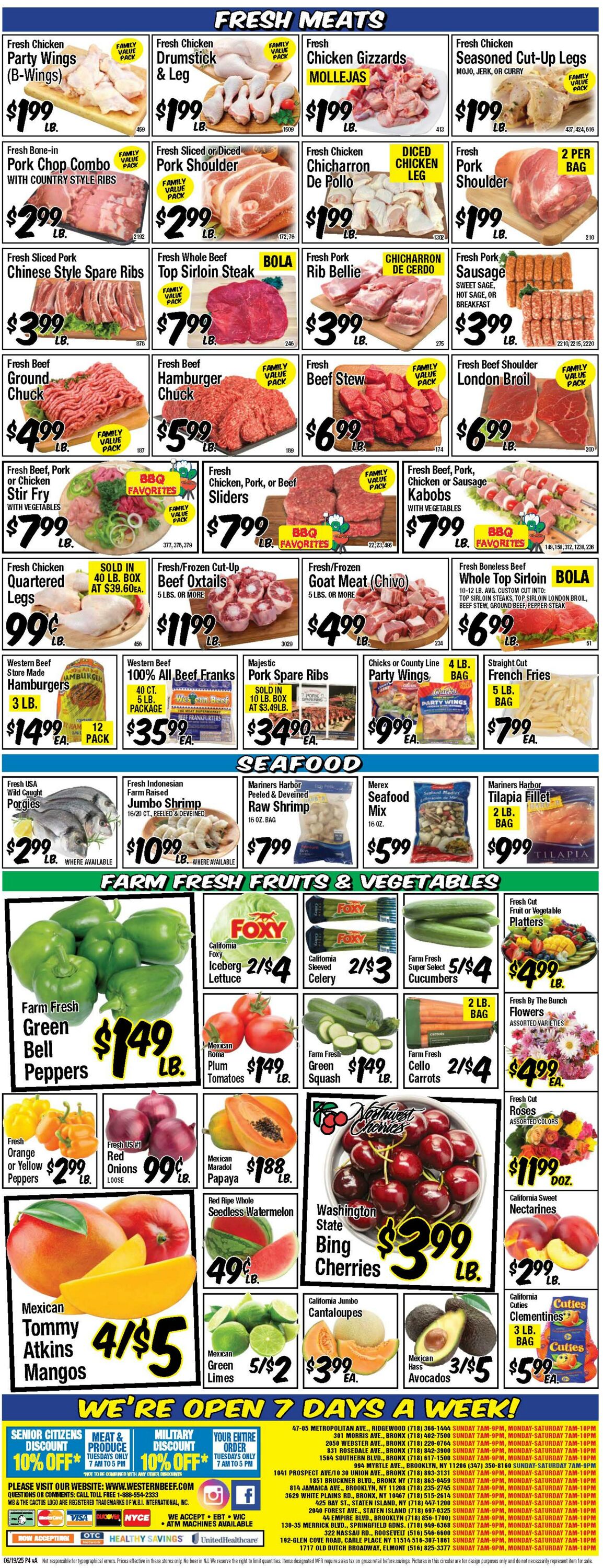 Weekly ad Western Beef 06/19/2025 - 06/25/2025