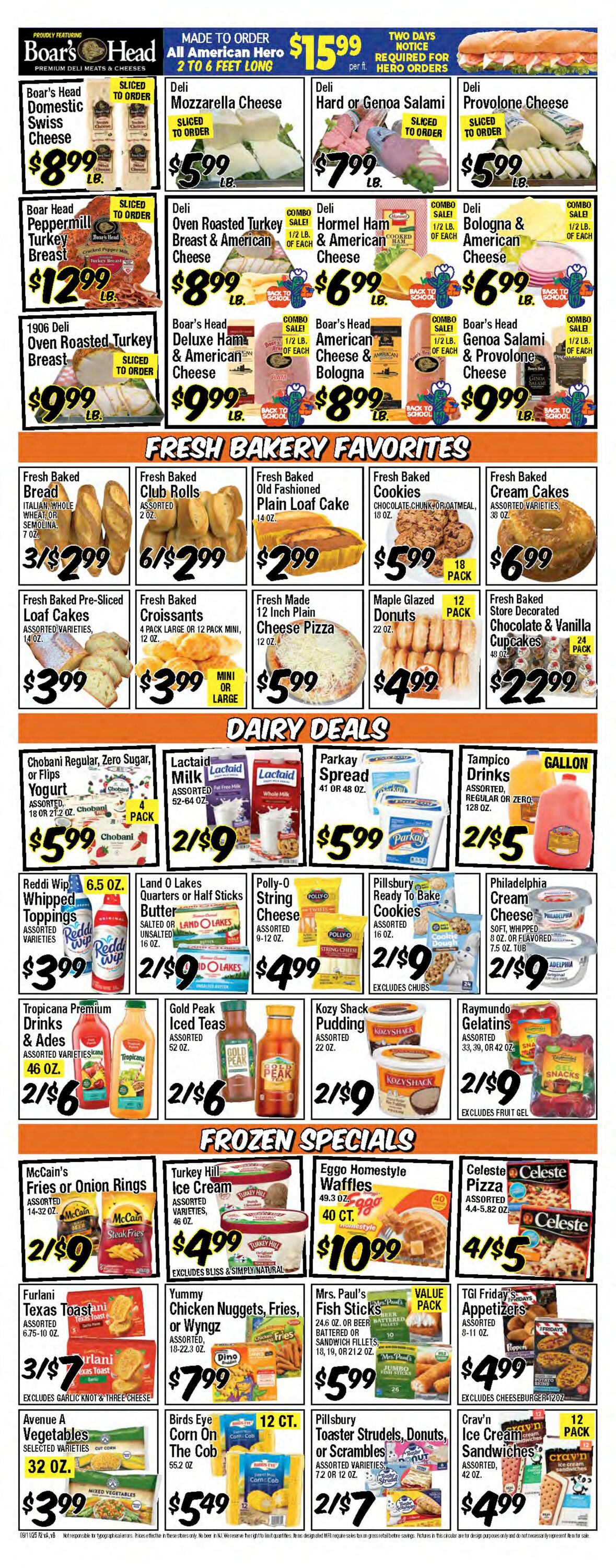 Weekly ad Western Beef 09/11/2025 - 09/17/2025