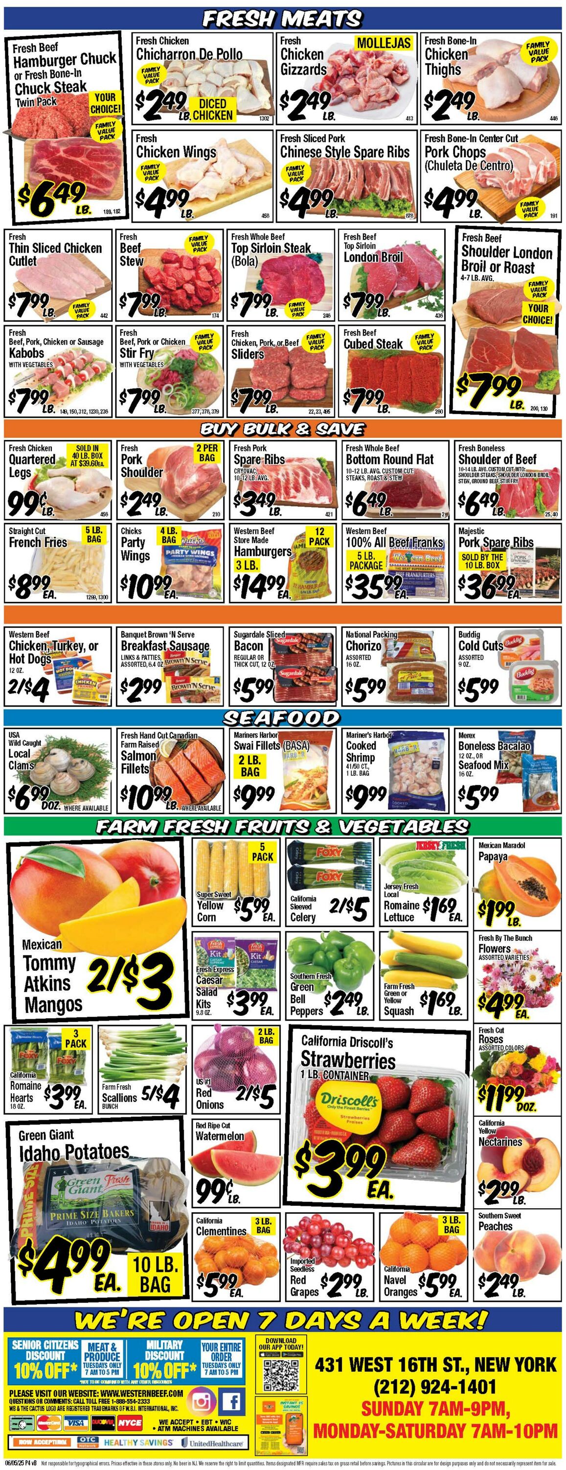 Weekly ad Western Beef 06/05/2025 - 06/11/2025