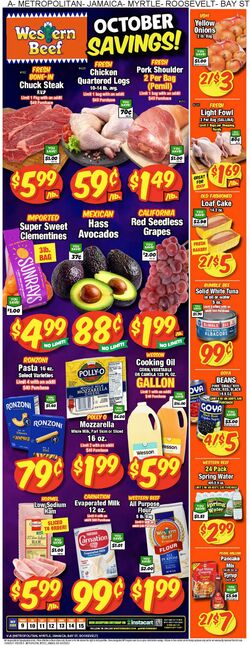 Weekly ad Western Beef 10/09/2025 - 10/15/2025