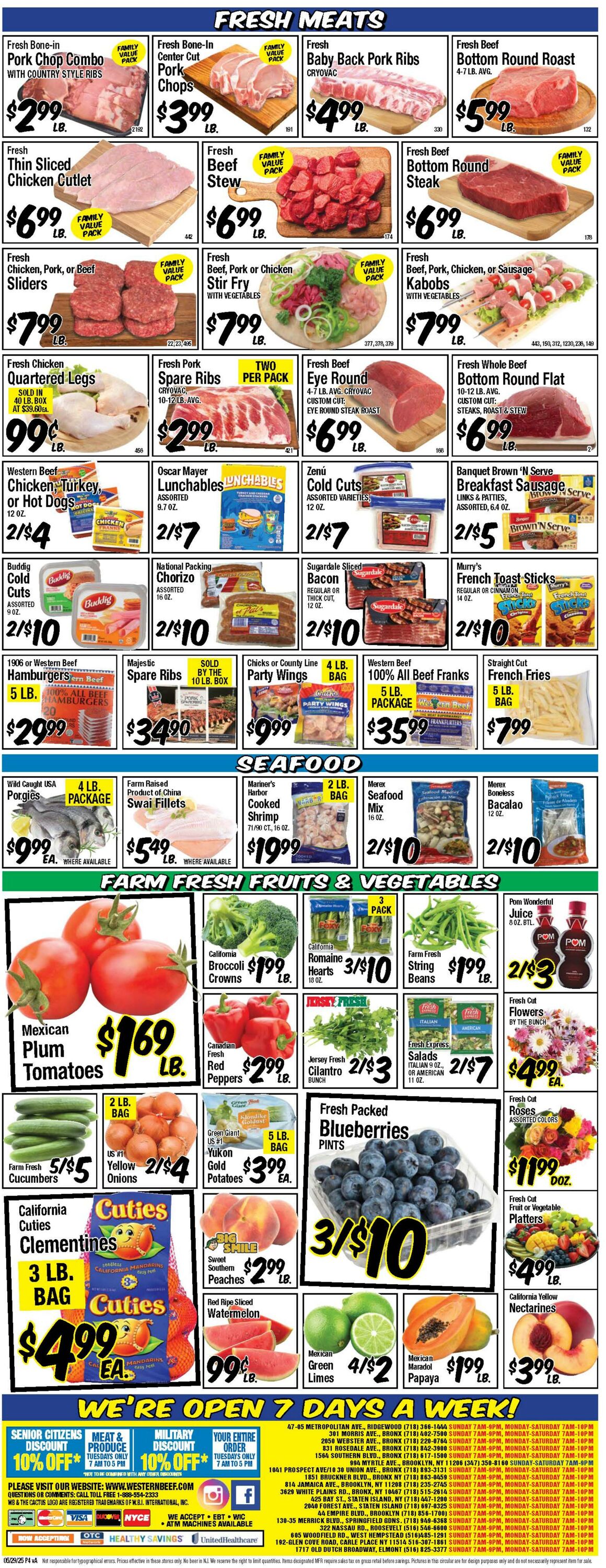 Weekly ad Western Beef 05/29/2025 - 06/04/2025