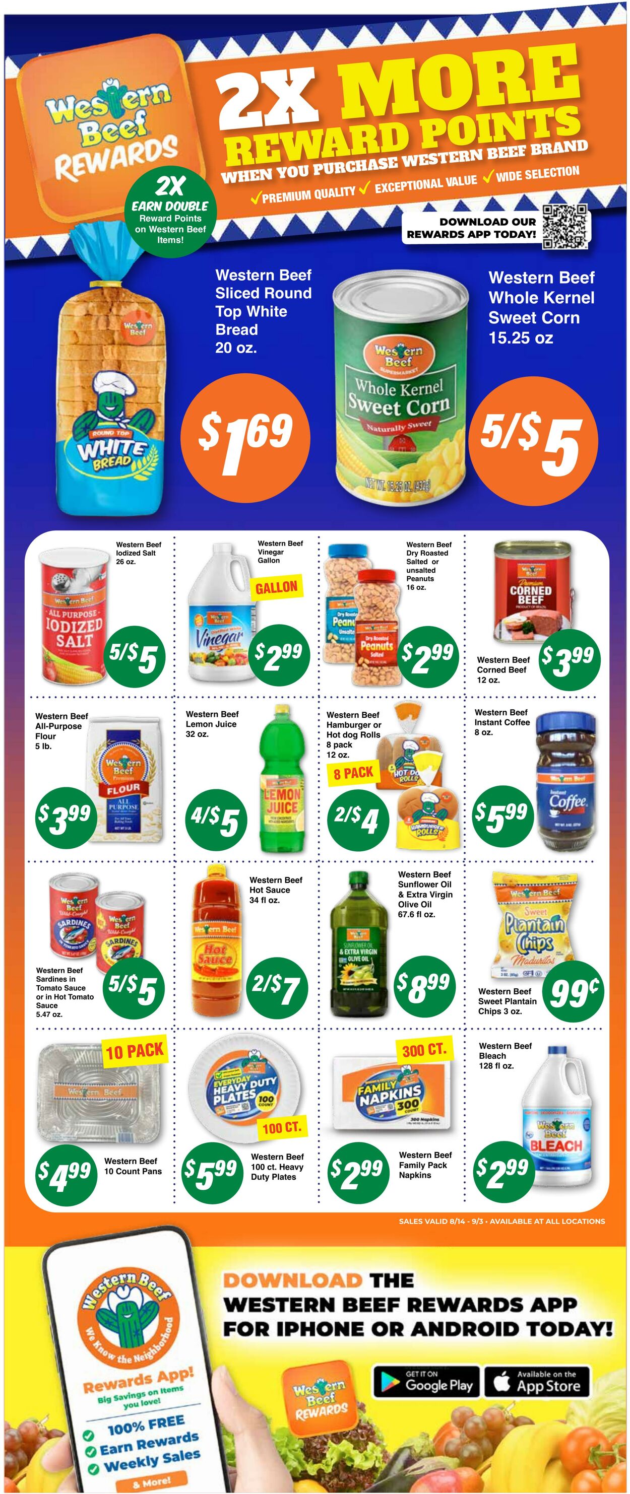 Weekly ad Western Beef 08/21/2025 - 08/27/2025