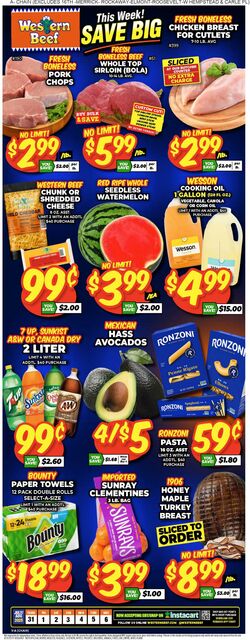 Weekly ad Western Beef 08/07/2025 - 08/13/2025