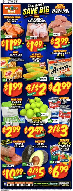 Weekly ad Western Beef 08/21/2025 - 08/27/2025