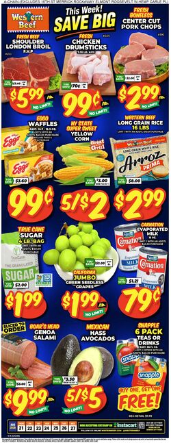 Weekly ad Western Beef 08/21/2025 - 08/27/2025