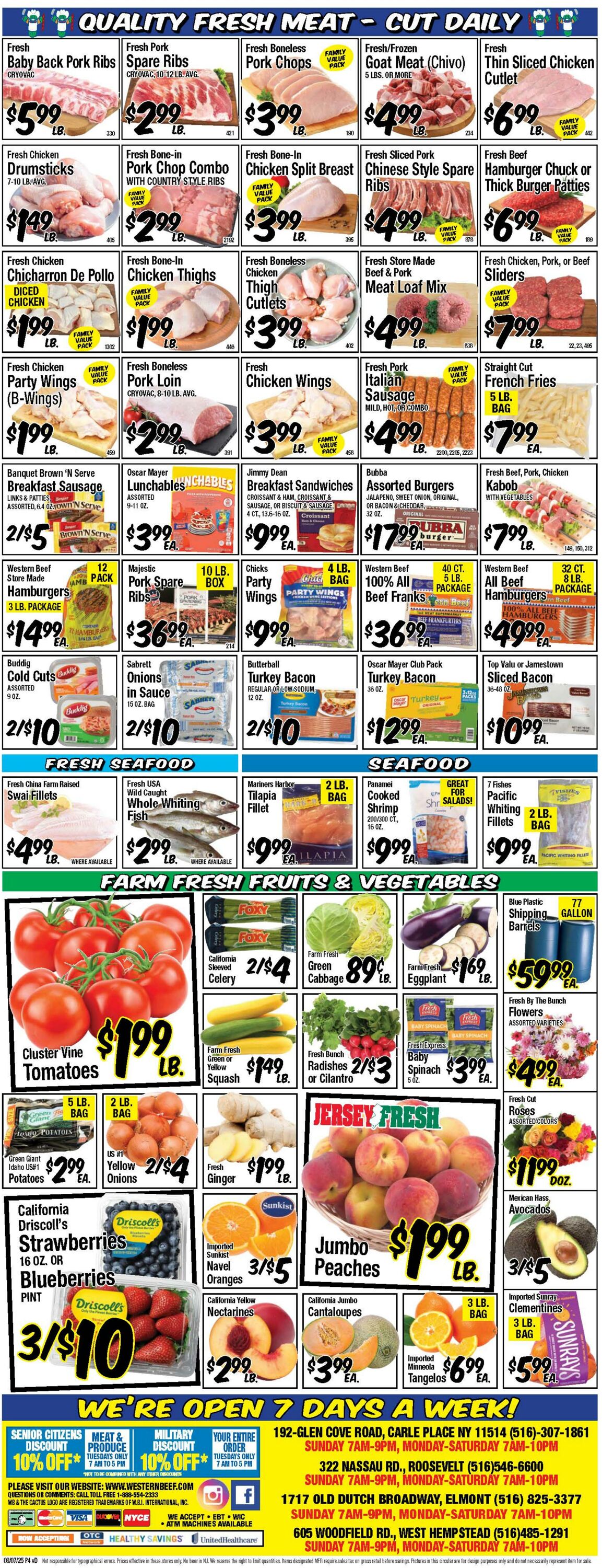 Weekly ad Western Beef 08/14/2025 - 08/20/2025