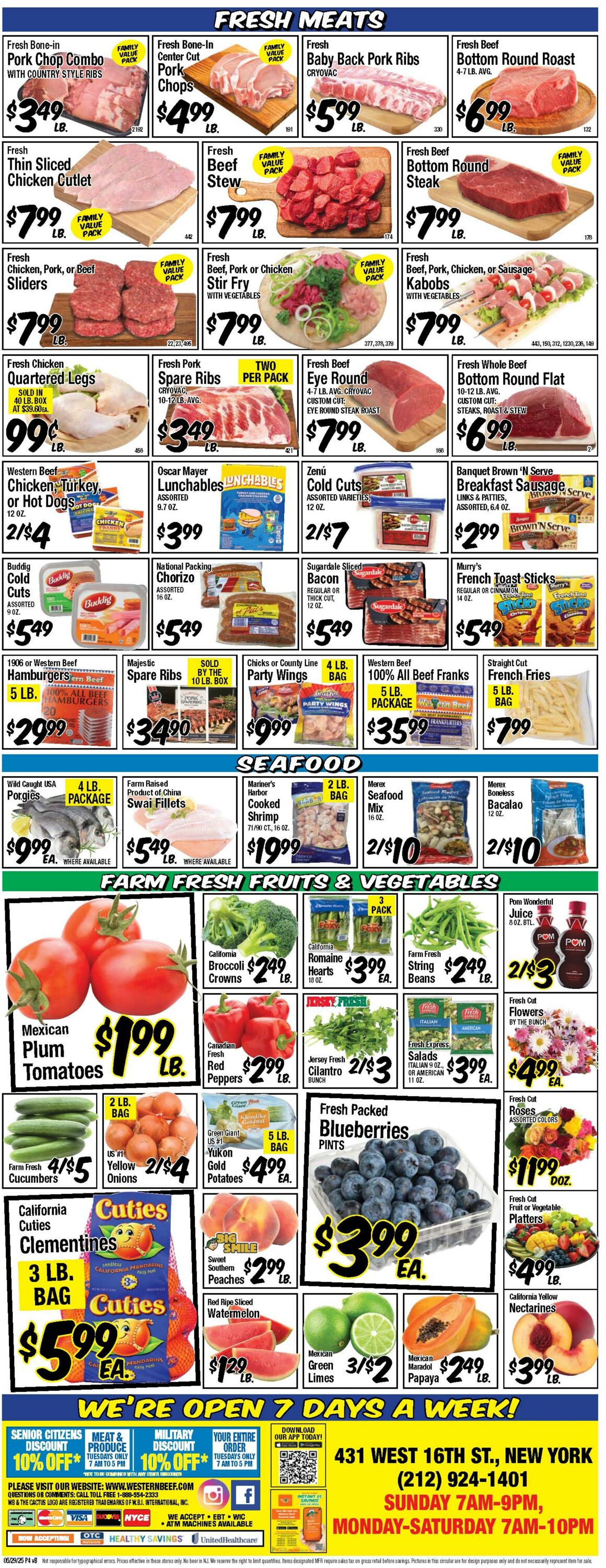 Weekly ad Western Beef 05/29/2025 - 06/04/2025