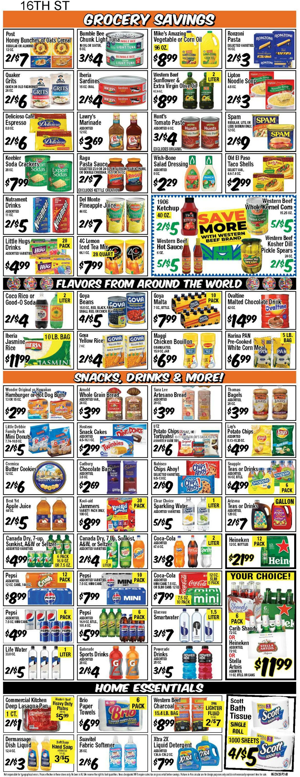 Weekly ad Western Beef 05/29/2025 - 06/04/2025