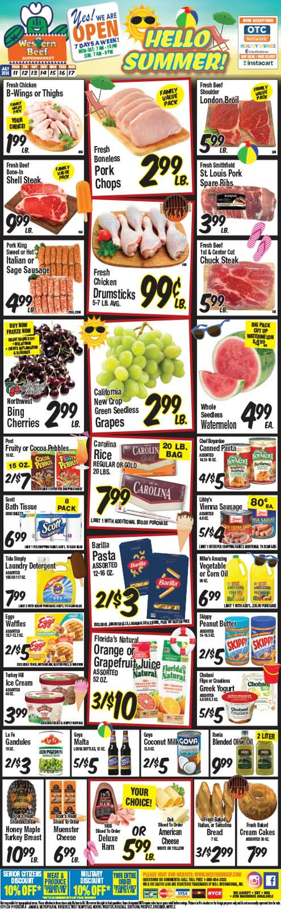 Weekly ad Western Beef 07/04/2024 - 07/10/2024