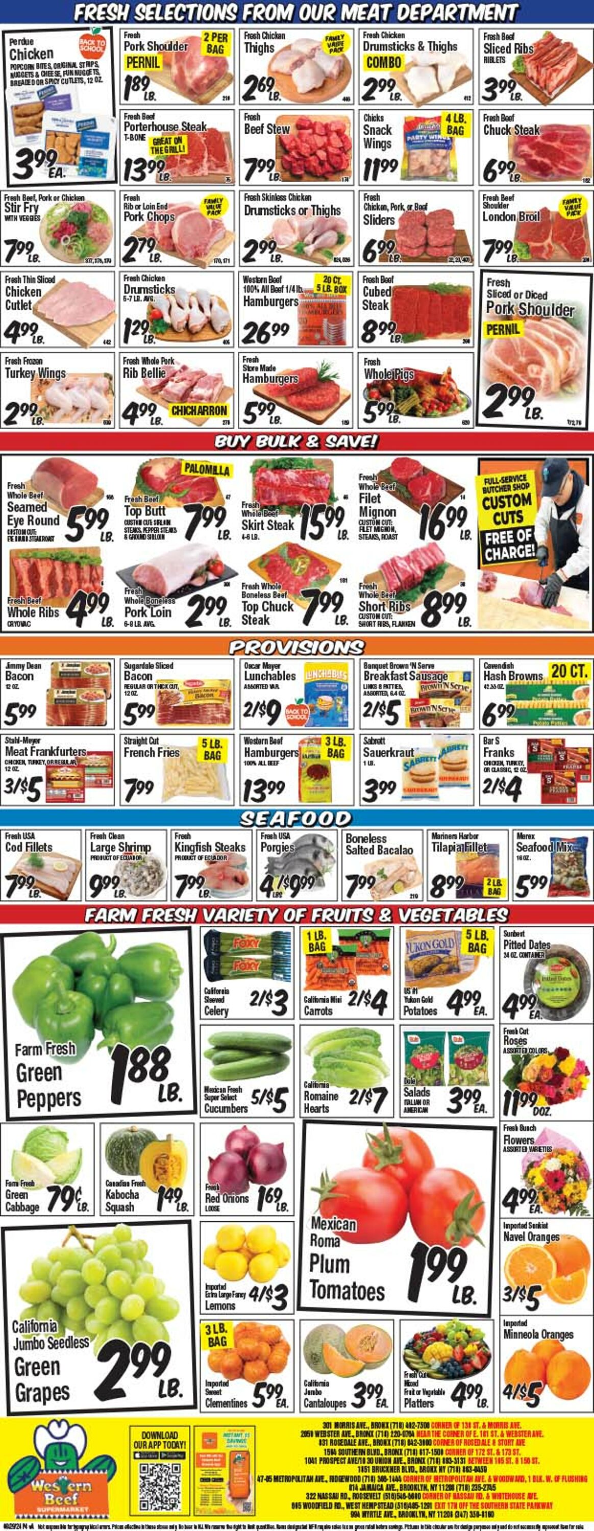 Weekly ad Western Beef 08/29/2024 - 09/04/2024