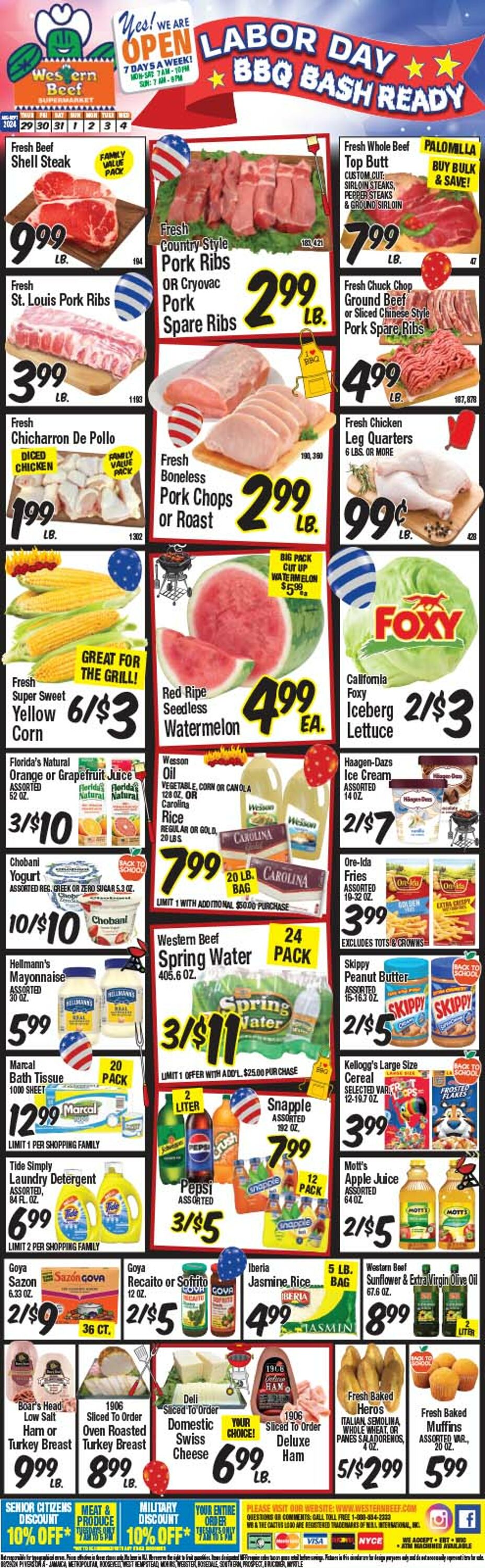 Weekly ad Western Beef 08/29/2024 - 09/04/2024