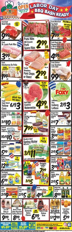 Weekly ad Western Beef 08/01/2024 - 08/07/2024