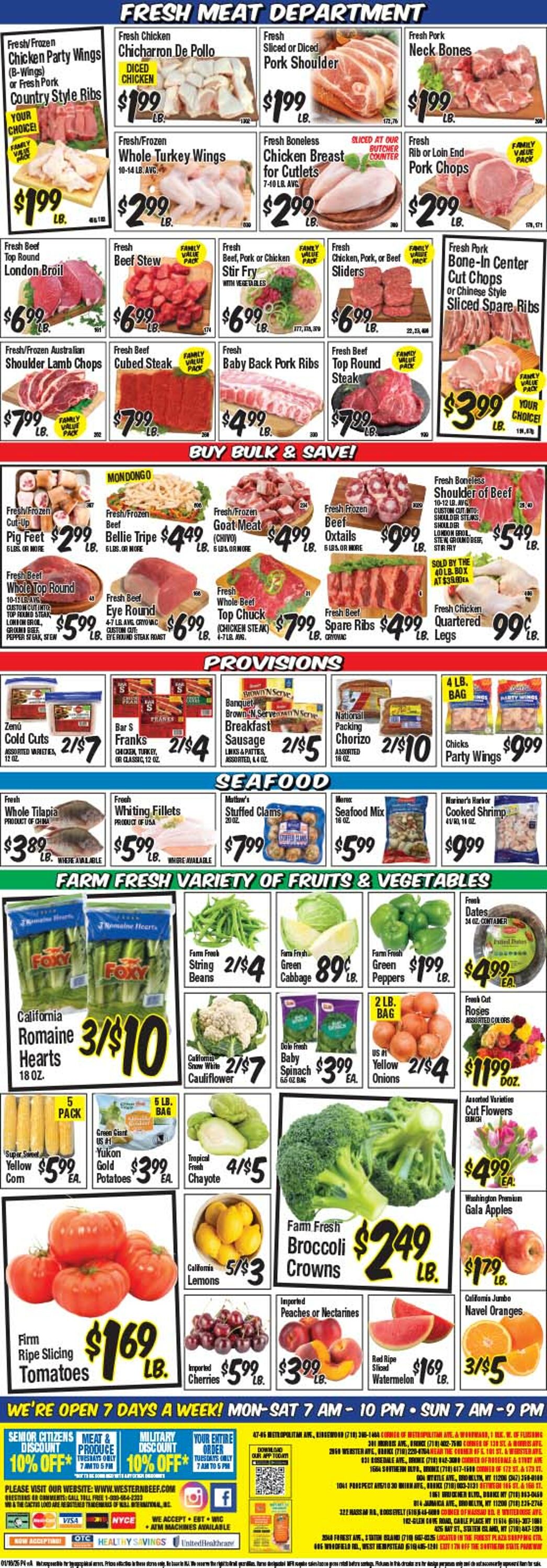 Weekly ad Western Beef 01/16/2025 - 01/22/2025