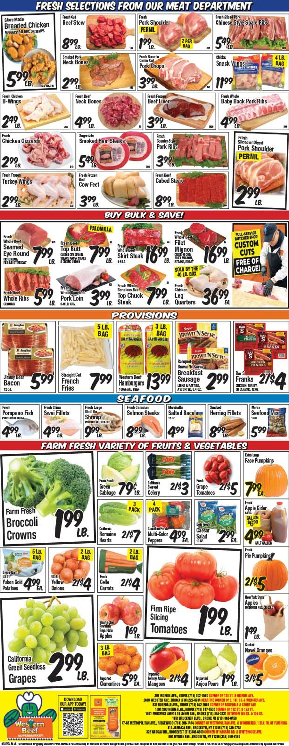 Weekly ad Western Beef 09/19/2024 - 09/25/2024