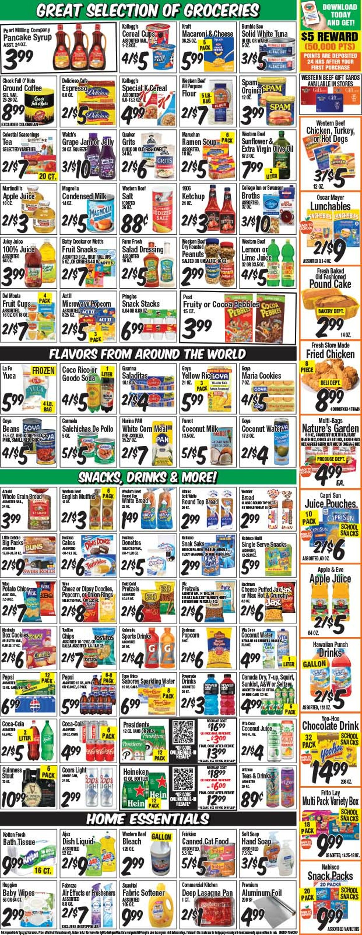 Weekly ad Western Beef 09/05/2024 - 09/11/2024