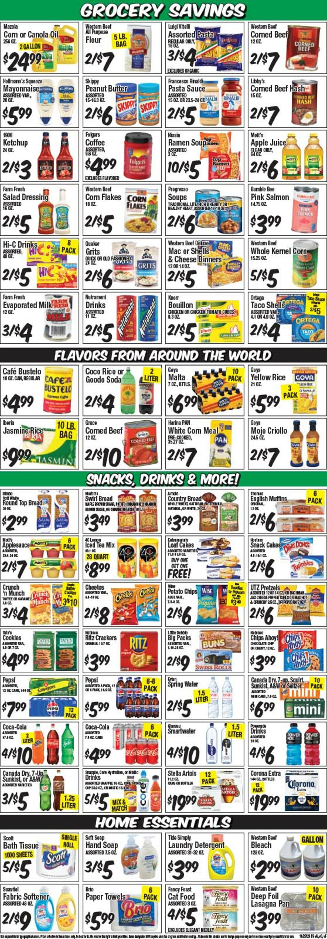 Weekly ad Western Beef 11/28/2024 - 12/04/2024