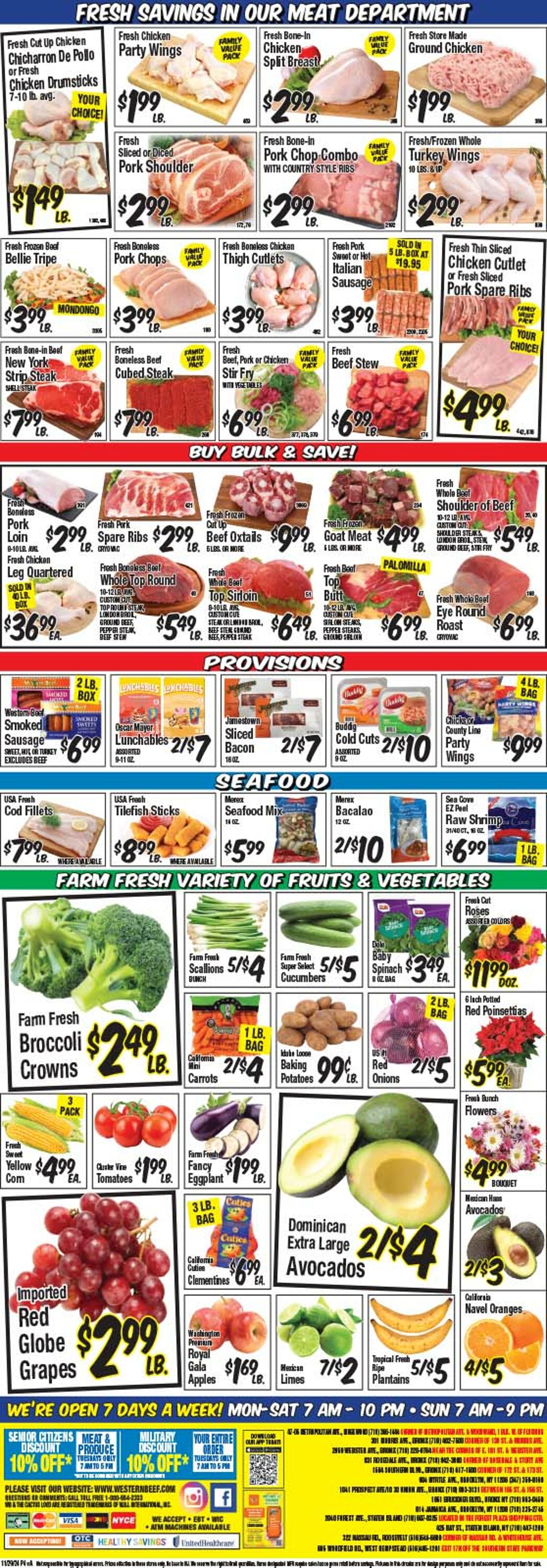 Weekly ad Western Beef 11/28/2024 - 12/04/2024