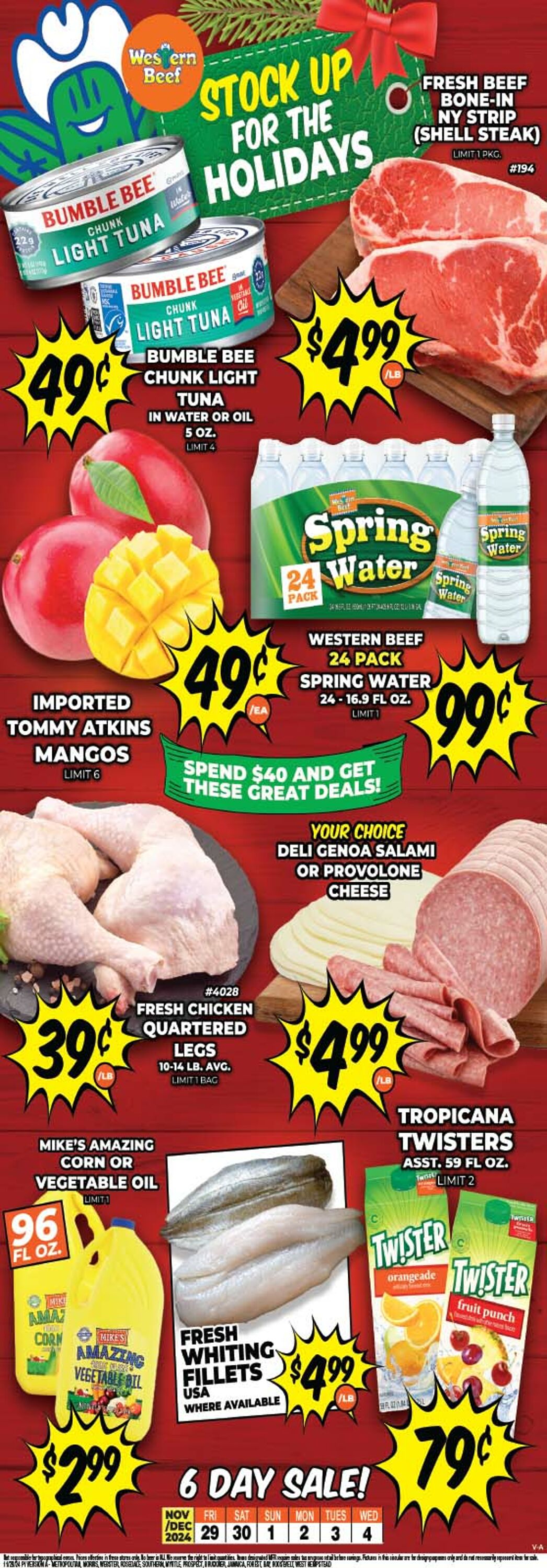 Weekly ad Western Beef 11/28/2024 - 12/04/2024