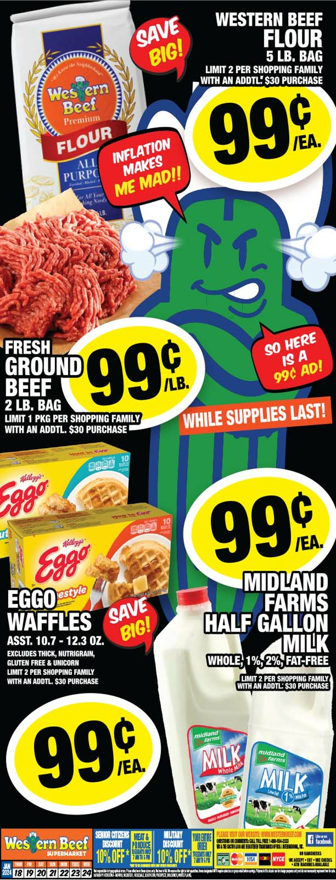Weekly ad Western Beef 01/18/2024 - 01/24/2024