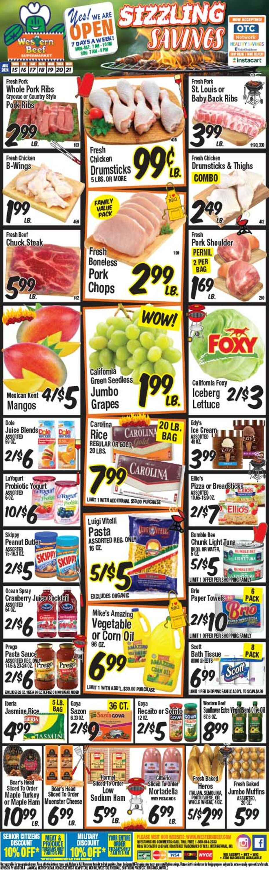 Weekly ad Western Beef 08/15/2024 - 08/21/2024