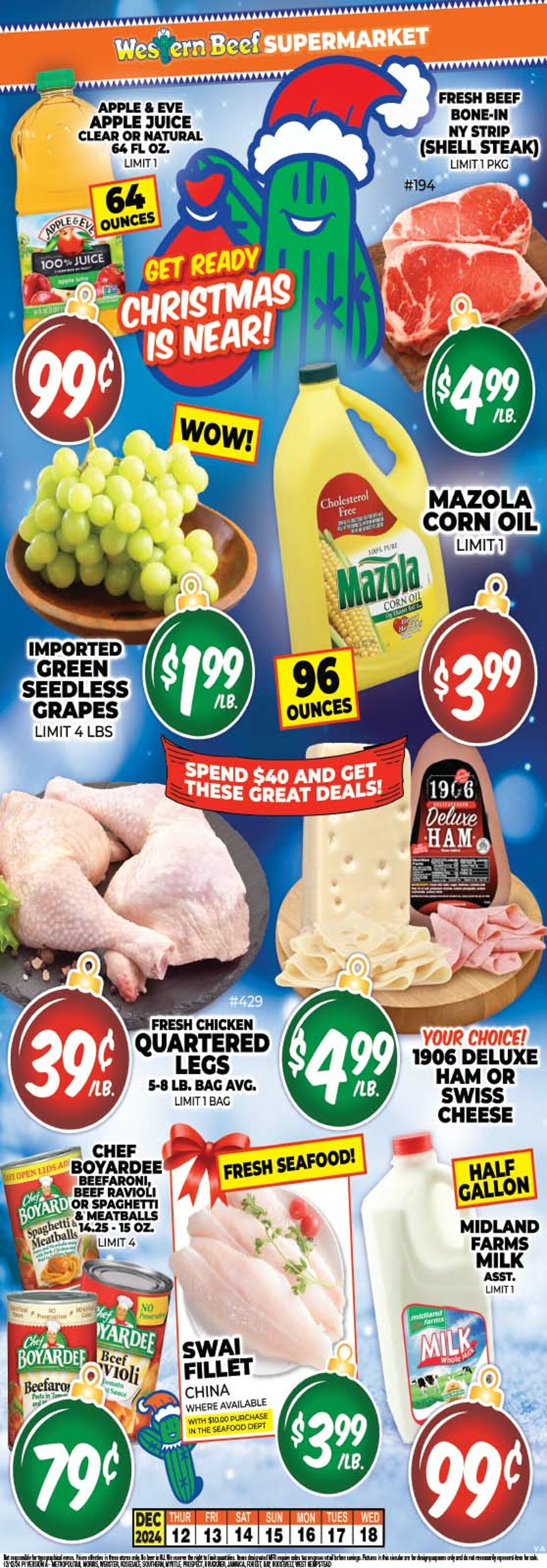 Weekly ad Western Beef 12/12/2024 - 12/18/2024