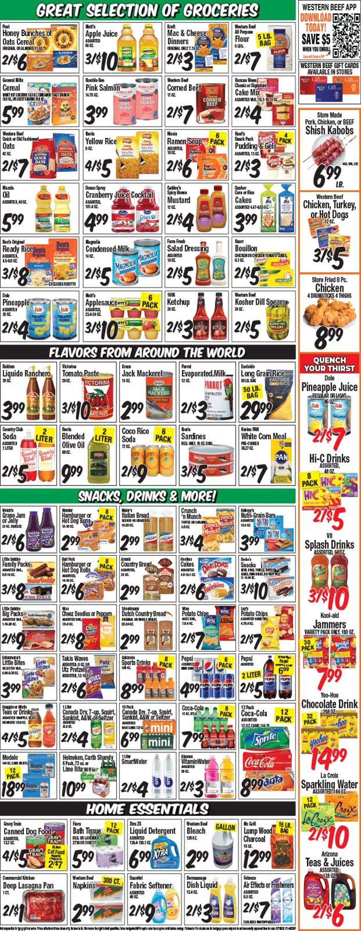 Weekly ad Western Beef 07/18/2024 - 07/24/2024