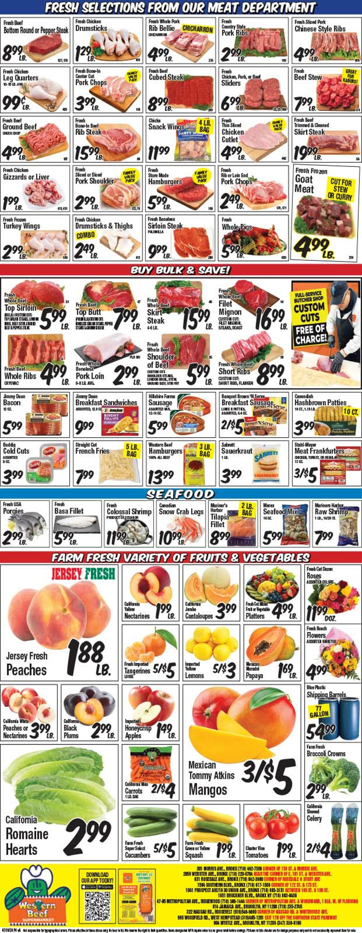 Weekly ad Western Beef 07/18/2024 - 07/24/2024