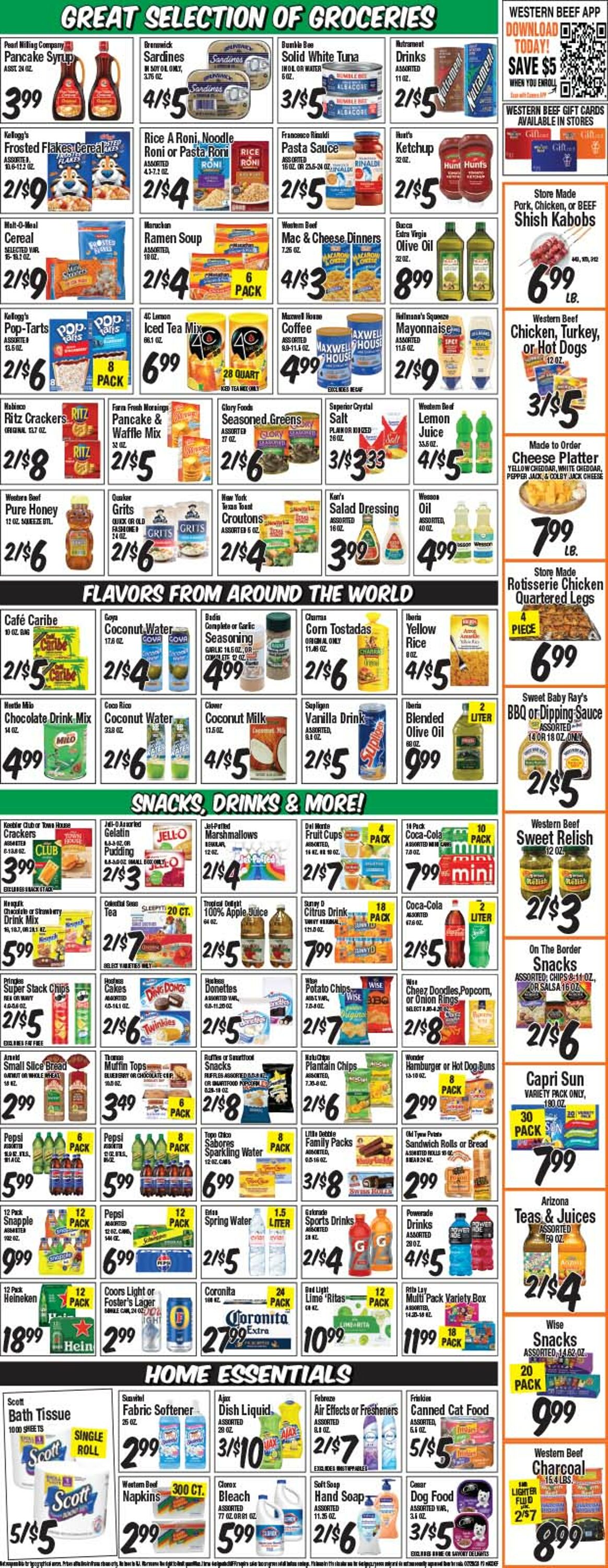 Weekly ad Western Beef 07/25/2024 - 07/31/2024