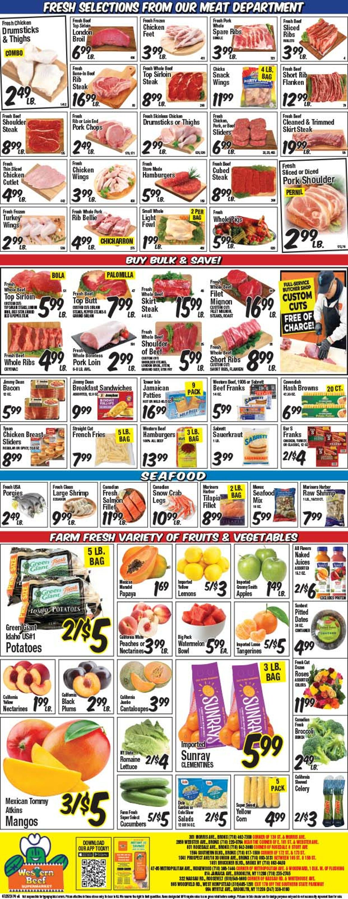 Weekly ad Western Beef 07/25/2024 - 07/31/2024