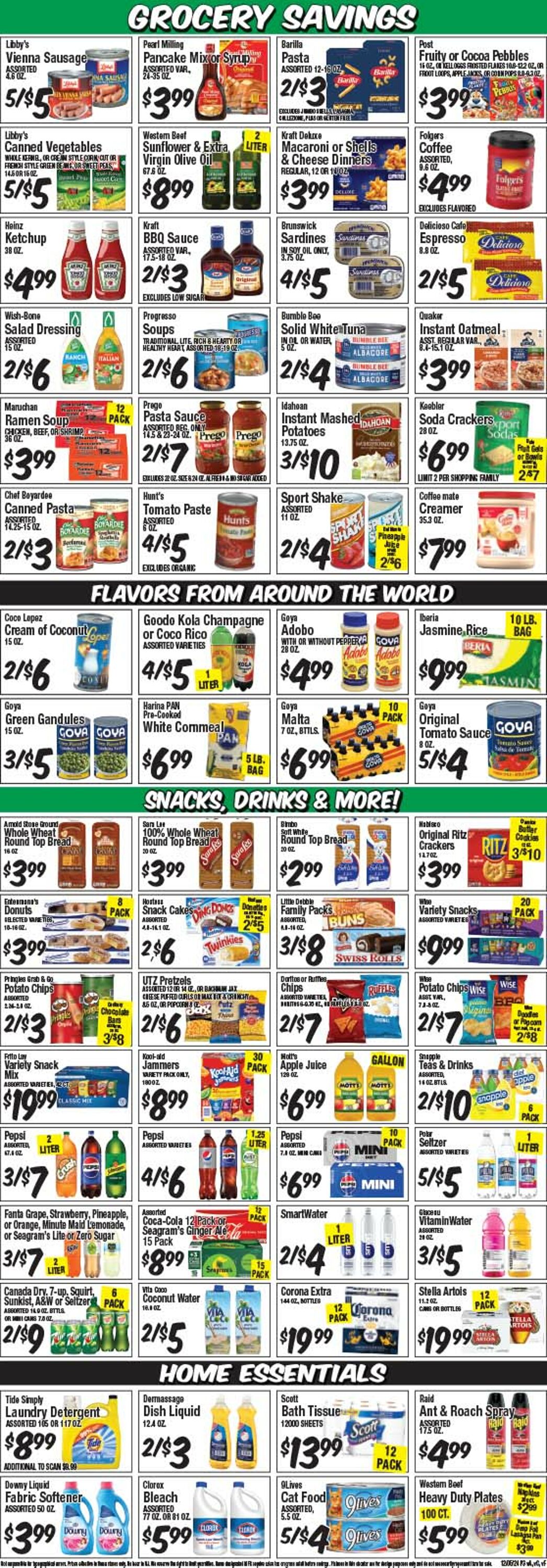 Weekly ad Western Beef 12/05/2024 - 12/11/2024